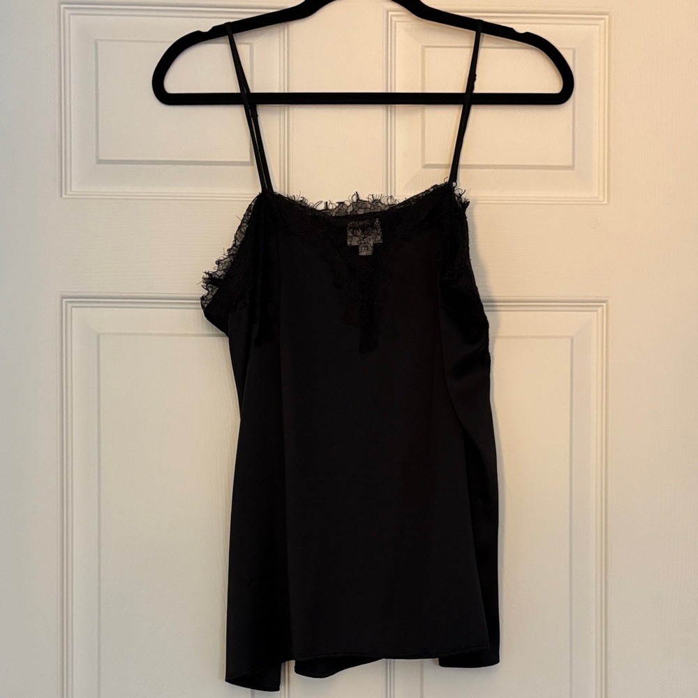 Cami NYC Black Lace-Accent Camisole